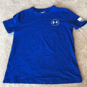 Blue Under Armour tee shirt